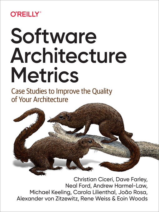 Title details for Software Architecture Metrics by Christian  Ciceri - Available